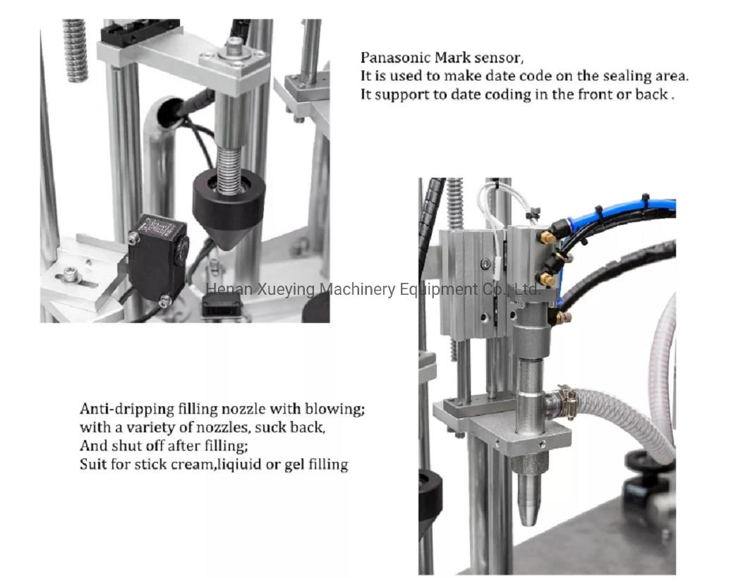 Cosmetic Hand Cream Toothpaste Plastic Soft Tube Filling Ultrasonic Sealing Cutting Machine Plant Sealing Soft Squeeze Tube Paste Filling Sealing Machine