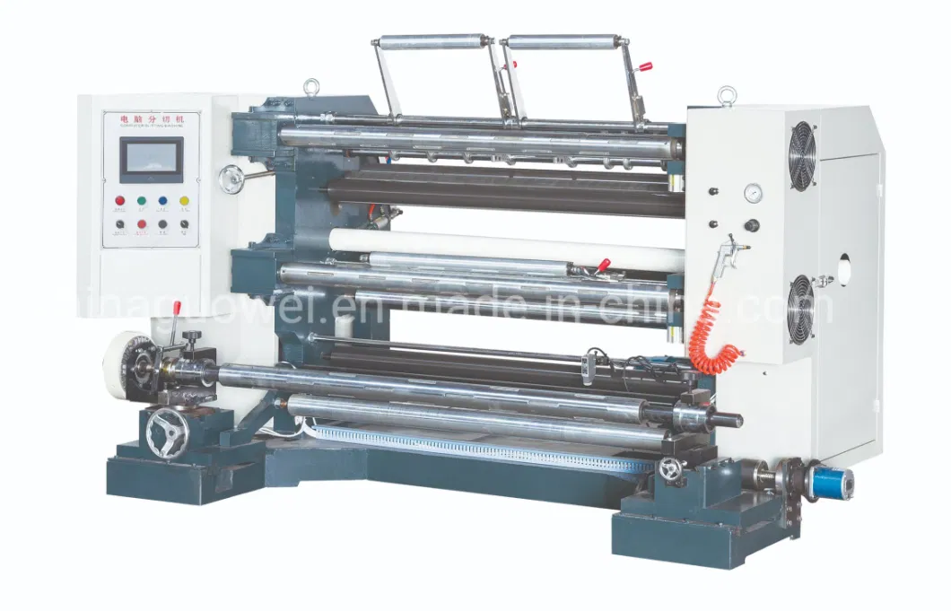 Strong Practicability Ultrasonic Label Cutting Slitting Machine by PLC