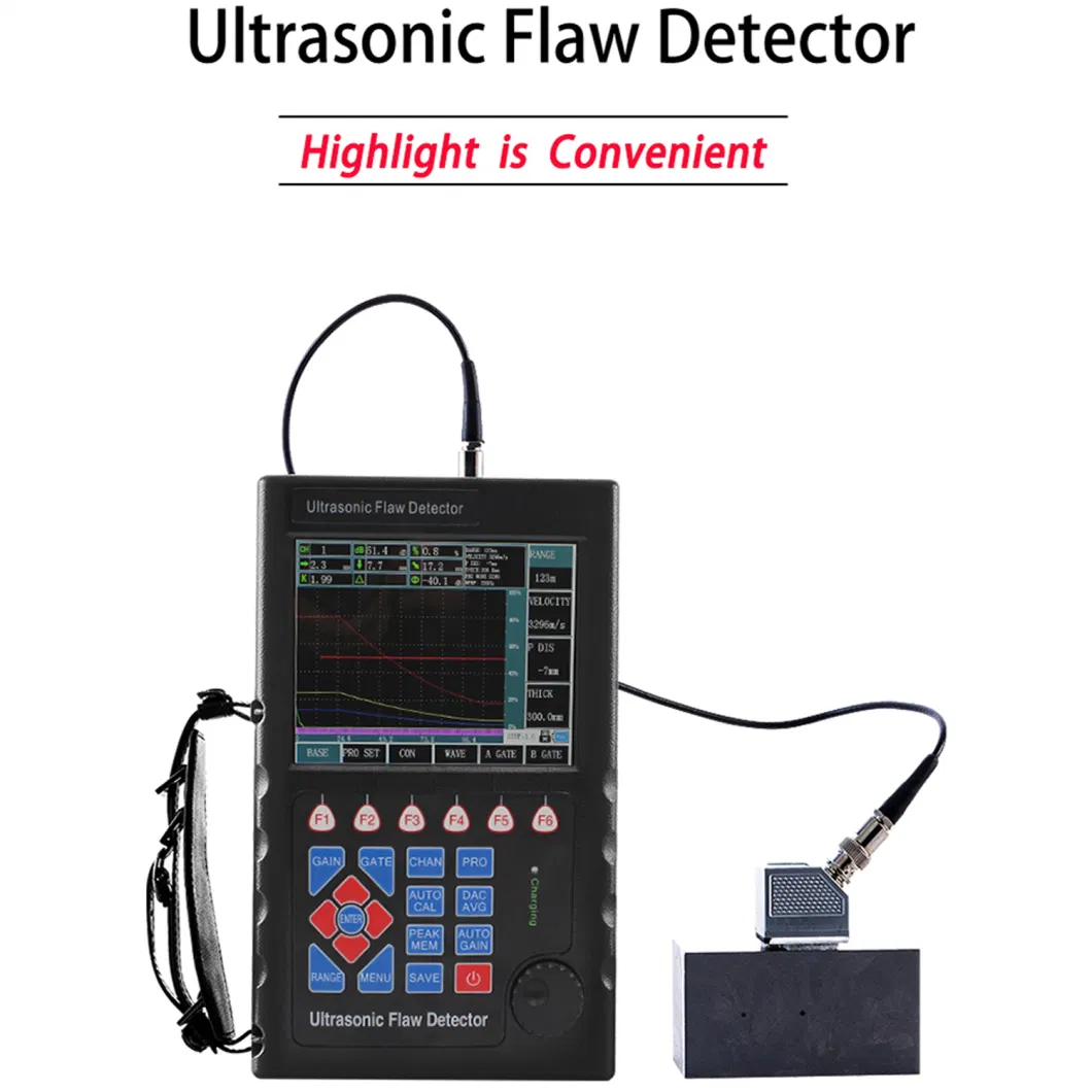 High Quality Industrial NDT Testing Machine Ultrasonic Testing Ut Flaw Detector for Welding