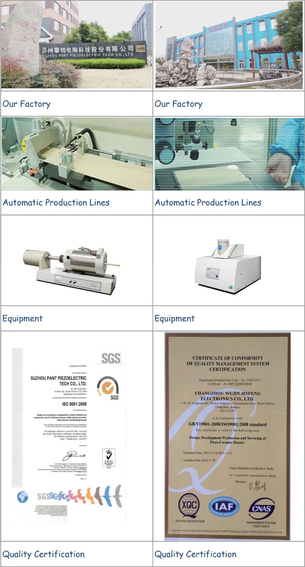 Ultrasonic Welding Transducer Piezoelectric Ceramic Ring Transducer Pzt8-10