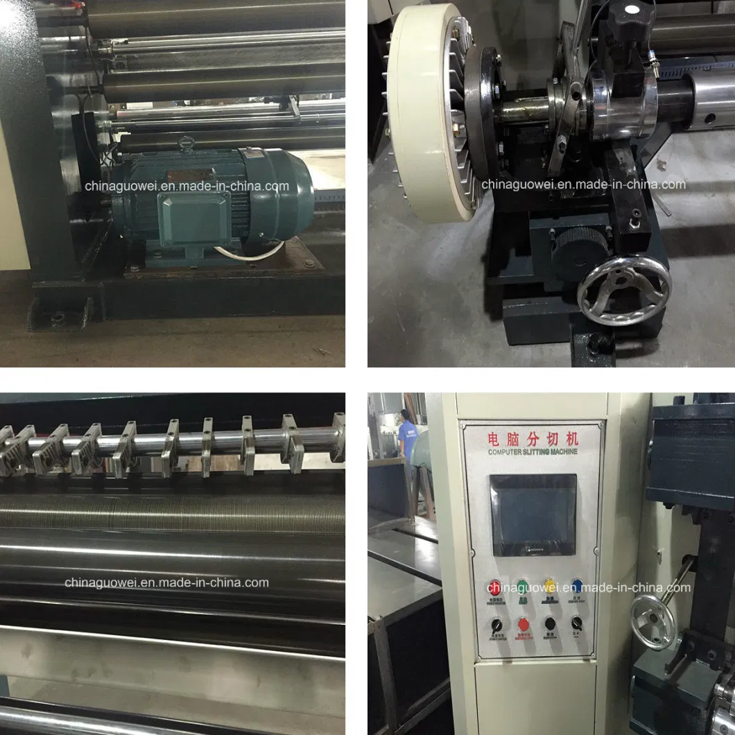 Strong Practicability Ultrasonic Label Cutting Slitting Machine by PLC